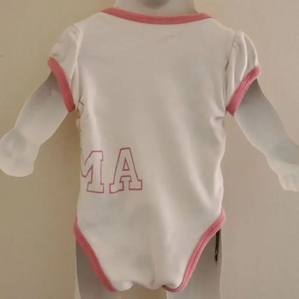 PUMA 0-3 Months Baby Girl Clothing Clothes Sleeper Footed Pajamas Hoodie NIKE